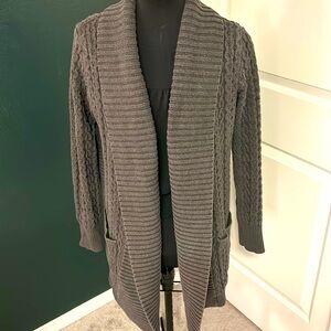 Cozy Gray Knit Sweater